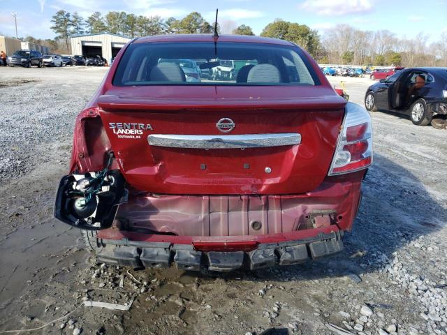 3N1AB6AP8CL684951 - 2012 NISSAN SENTRA 2.0 RED photo 6