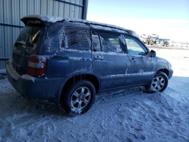 JTEEP21A870218603 - 2007 TOYOTA HIGHLANDER SPORT BLUE photo 3