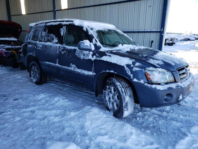 JTEEP21A870218603 - 2007 TOYOTA HIGHLANDER SPORT BLUE photo 4