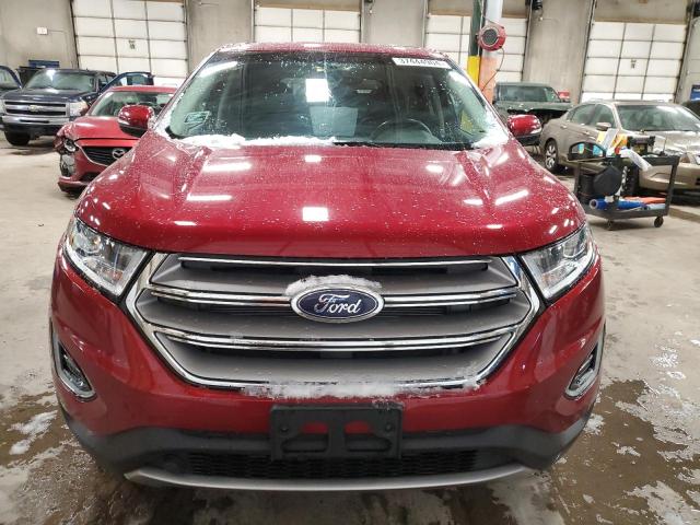 2FMPK4J86GBB18854 - 2016 FORD EDGE SEL RED photo 5