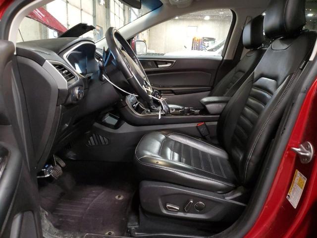 2FMPK4J86GBB18854 - 2016 FORD EDGE SEL RED photo 7