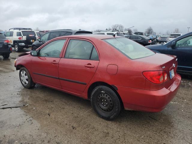 1NXBR32E05Z352502 - 2005 TOYOTA COROLLA CE RED photo 2