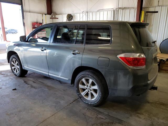 5TDBK3EHXDS189262 - 2013 TOYOTA HIGHLANDER BASE Жасыл фото 2