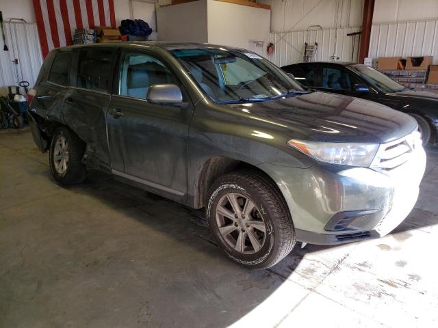 5TDBK3EHXDS189262 - 2013 TOYOTA HIGHLANDER BASE Жасыл фото 4