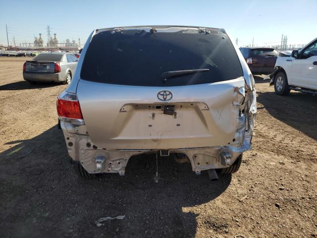 5TDZK3EH9DS123672 - 2013 TOYOTA HIGHLANDER BASE GRAY photo 6