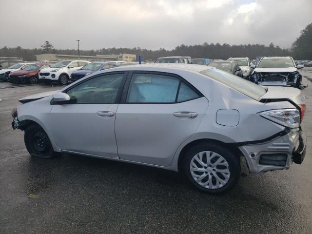 5YFBURHE3KP922594 - 2019 TOYOTA COROLLA L SILVER photo 2