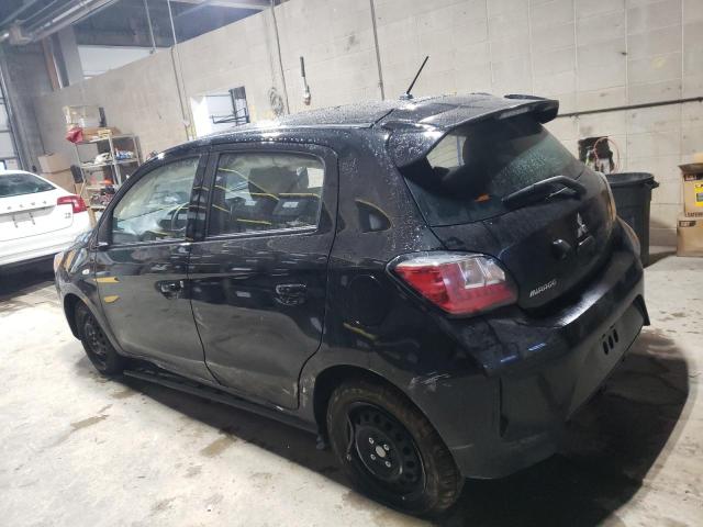 ML32AUHJ1RH002478 - 2024 MITSUBISHI MIRAGE ES BLACK photo 2