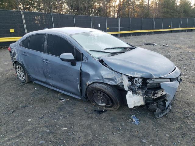 JTDEPRAE1LJ060125 - 2020 TOYOTA COROLLA LE BLUE photo 4