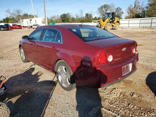 1G1ZD5E7XAF298191 - 2010 CHEVROLET MALIBU 2LT RED photo 2