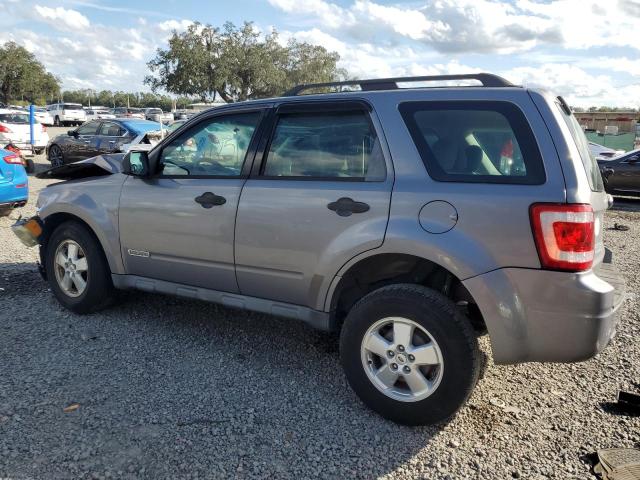 1FMCU02Z68KA67405 - 2008 FORD ESCAPE XLS GRAY photo 2