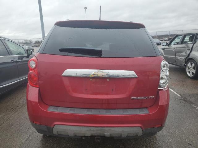 2GNALFEK2D6216185 - 2013 CHEVROLET EQUINOX LTZ RED photo 6