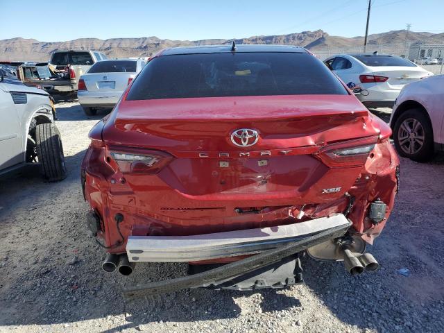 4T1KZ1AK1MU047486 - 2021 TOYOTA CAMRY TRD RED photo 6