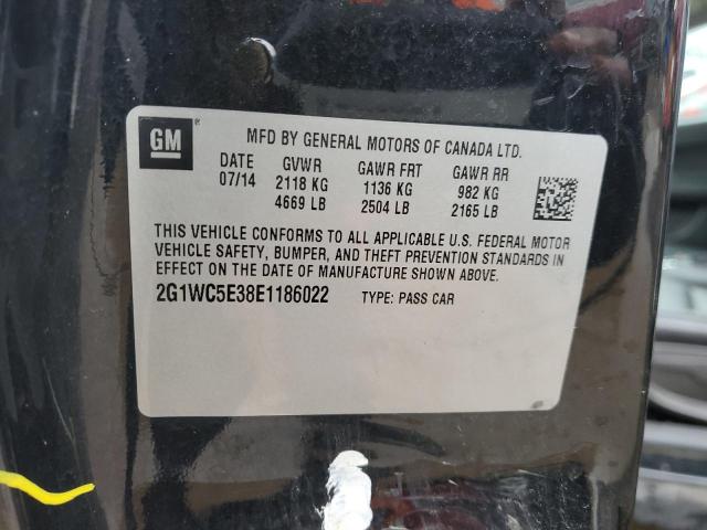 2G1WC5E38E1186022 - 2014 CHEVROLET IMPALA LIM LTZ BLACK photo 13