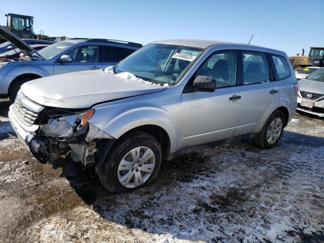 JF2SH61659H752283 - 2009 SUBARU FORESTER 2.5X SILVER photo 1