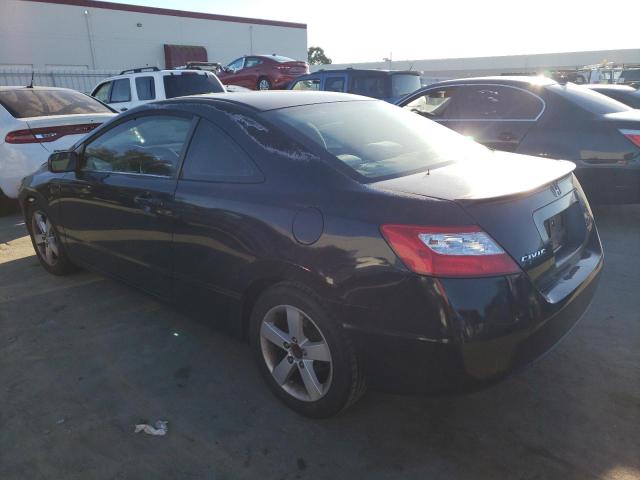 2HGFG12896H530231 - 2006 HONDA CIVIC EX BLACK photo 2