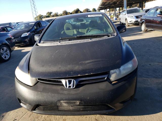 2HGFG12896H530231 - 2006 HONDA CIVIC EX BLACK photo 5