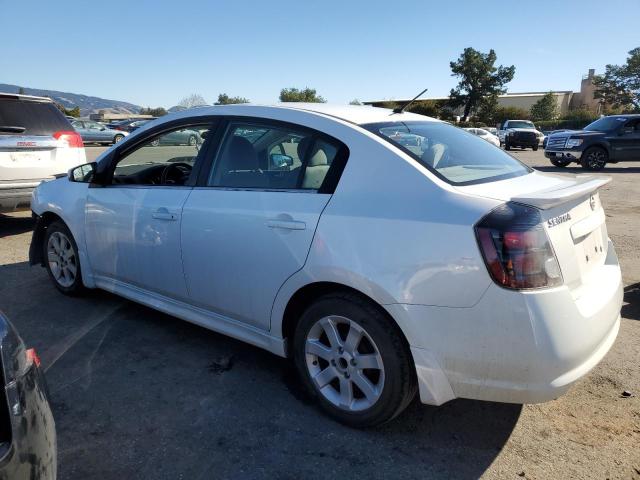 3N1AB6AP0CL752921 - 2012 NISSAN SENTRA 2.0 WHITE photo 2