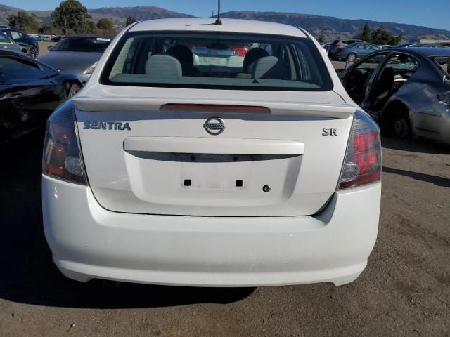 3N1AB6AP0CL752921 - 2012 NISSAN SENTRA 2.0 WHITE photo 6