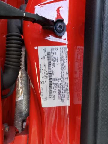 1FADP3F2XGL338530 - 2016 FORD FOCUS SE RED photo 12