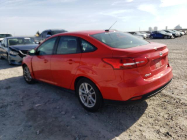 1FADP3F2XGL338530 - 2016 FORD FOCUS SE RED photo 2