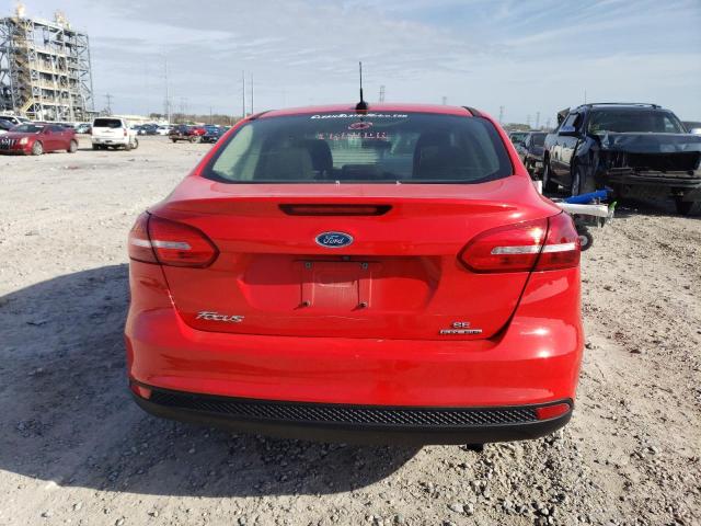 1FADP3F2XGL338530 - 2016 FORD FOCUS SE RED photo 6