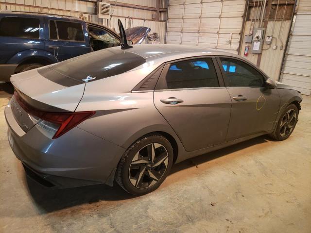 KMHLP4AG9PU375881 - 2023 HYUNDAI ELANTRA LIMITED GRAY photo 3