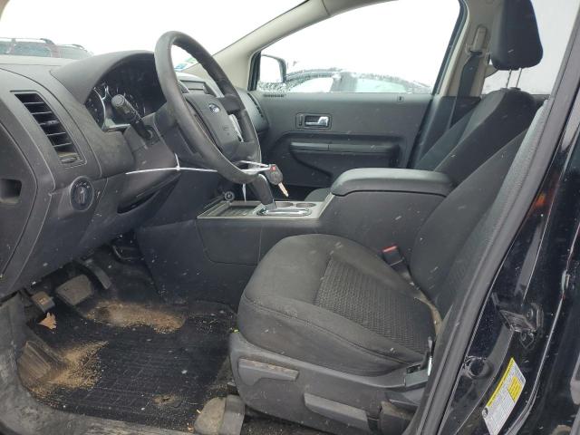 2FMDK36C08BB22832 - 2008 FORD EDGE SE BLACK photo 7