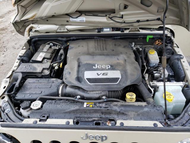 1C4BJWDG4JL888574 - 2018 JEEP WRANGLER U SPORT Світло-коричневий фото 11