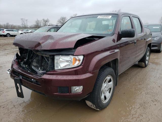 5FPYK1F21AB004760 - 2010 HONDA RIDGELINE RT PURPLE photo 1