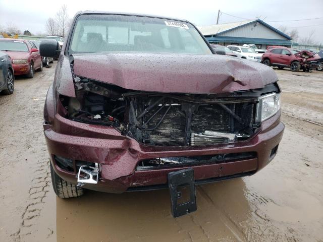 5FPYK1F21AB004760 - 2010 HONDA RIDGELINE RT PURPLE photo 5