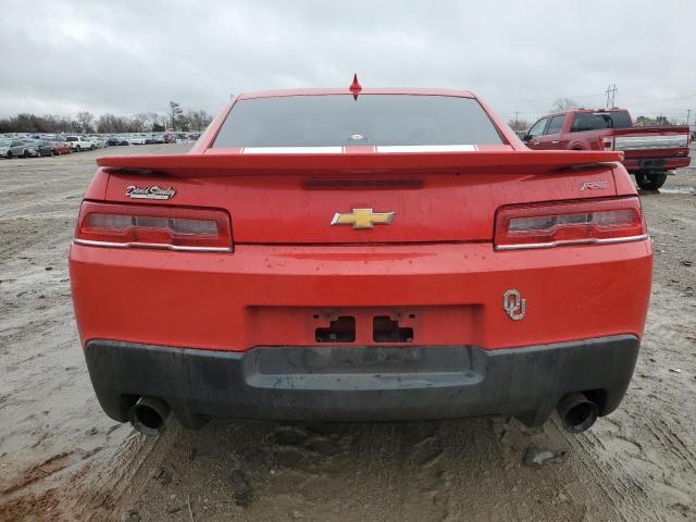 2G1FB1E37E9144406 - 2014 CHEVROLET CAMARO LT RED photo 6