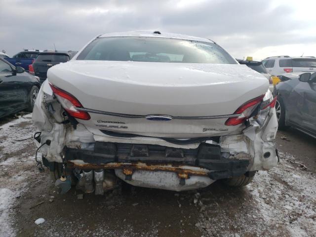 1FAHP2HW3CG137860 - 2012 FORD TAURUS SEL WHITE photo 6