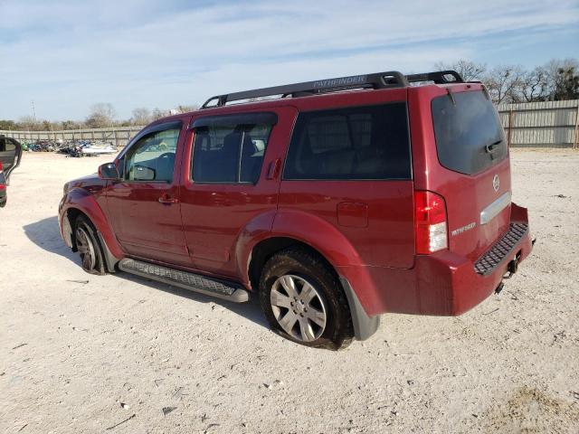 5N1AR18WX5C702580 - 2005 NISSAN PATHFINDER LE 勃艮第红 照片 2