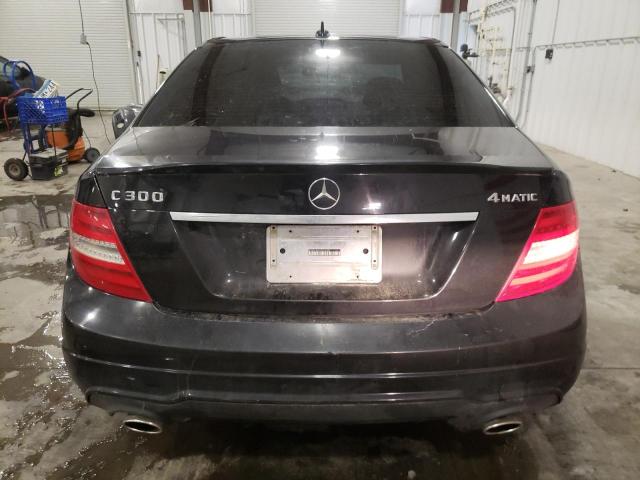 WDDGF8AB2EG206856 - 2014 MERCEDES-BENZ C 300 4MATIC BLACK photo 6