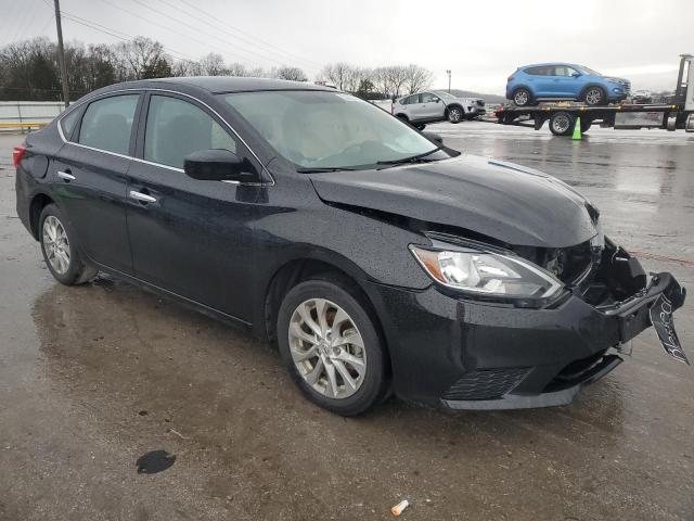 3N1AB7AP4KY362475 - 2019 NISSAN SENTRA S BLACK photo 4