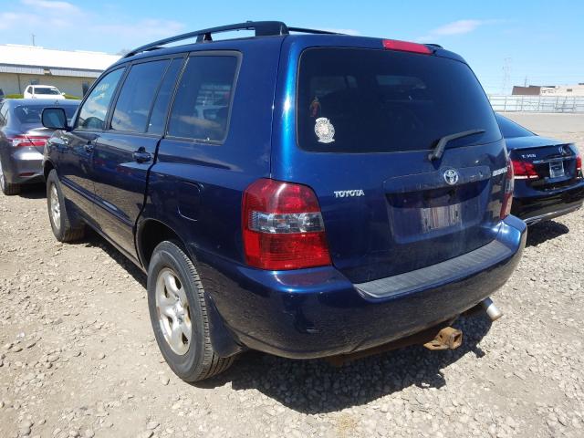 JTEGD21A340099176 - 2004 TOYOTA HIGHLANDER  photo 3