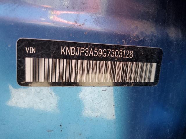 KNDJP3A59G7303128 - 2016 KIA SOUL + BLUE photo 12