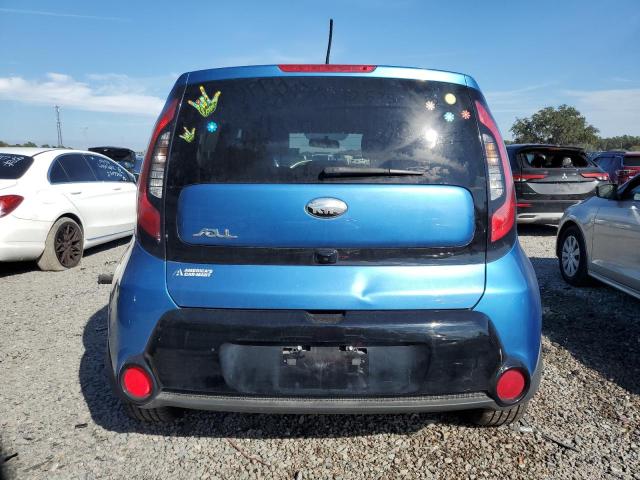 KNDJP3A59G7303128 - 2016 KIA SOUL + BLUE photo 6