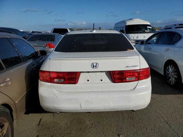 JHMCN36415C015427 - 2005 HONDA ACCORD HYBRID WHITE photo 6