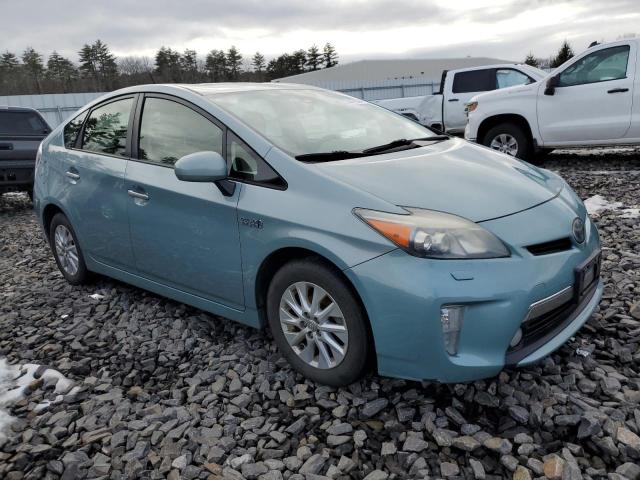 JTDKN3DP2C3024967 - 2012 TOYOTA PRIUS PLUG GREEN photo 4