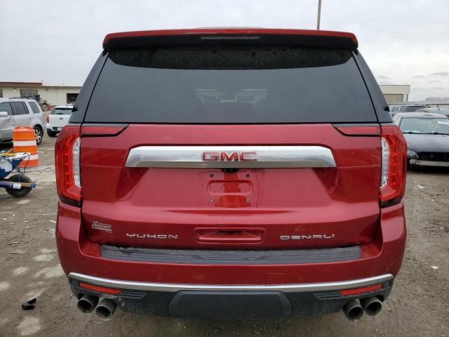 1GKS2DKL1MR146088 - 2021 GMC YUKON DENALI BURGUNDY photo 6