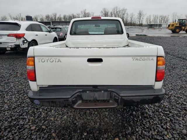 5TENL42N53Z277258 - 2003 TOYOTA TACOMA WHITE photo 6