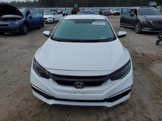 19XFC2F62KE001444 - 2019 HONDA CIVIC LX WHITE photo 5