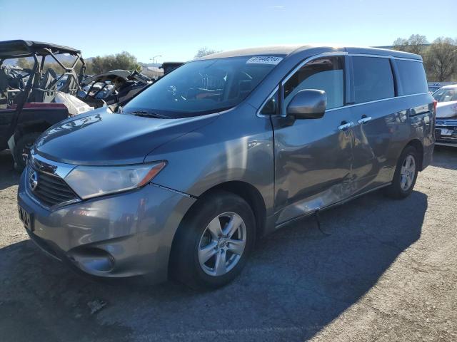 JN8AE2KP2F9123075 - 2015 NISSAN QUEST S SILVER photo 1