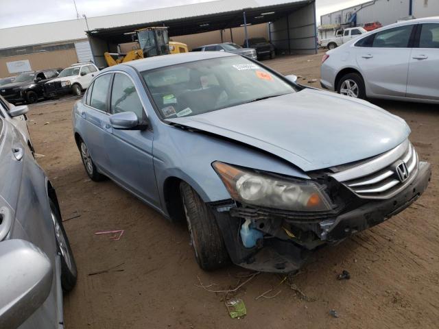 1HGCP2F36CA051301 - 2012 HONDA ACCORD LX BLUE photo 4