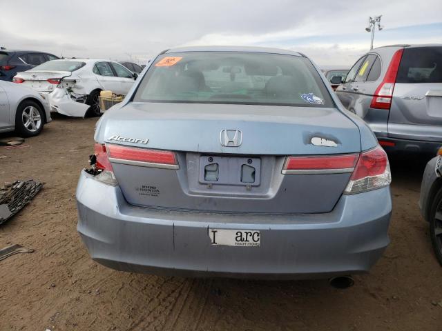 1HGCP2F36CA051301 - 2012 HONDA ACCORD LX BLUE photo 6