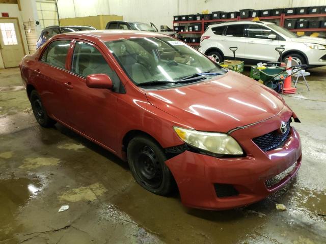 1NXBU4EE6AZ367239 - 2010 TOYOTA COROLLA BASE RED photo 4