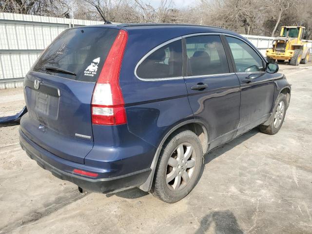 5J6RE3H43BL005478 - 2011 HONDA CR-V SE BLUE photo 3