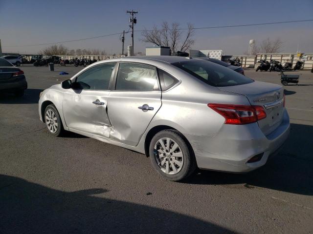 3N1AB7AP4GY217380 - 2016 NISSAN SENTRA S SILVER photo 2