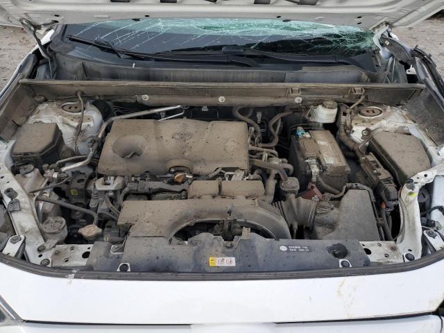 2T3W1RFV8KC012556 - 2019 TOYOTA RAV4 XLE WHITE photo 12